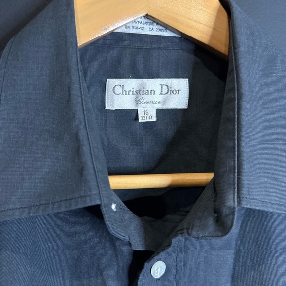 Dior Gray Casual Button Down Shirt - Picture 3 of 13